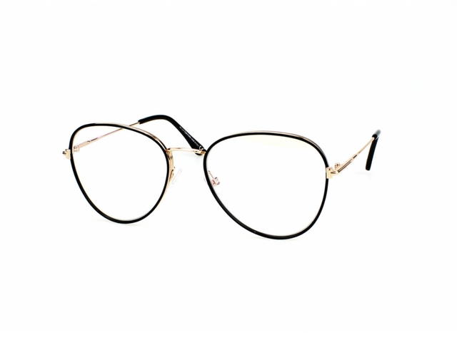 Tom Ford Tom Ford TF-5631-B-001-54 Glasses In Black Acetate-Metal Frame With Clear Lenses - view 2
