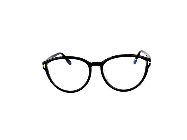 Tom Ford Tom Ford TF5706 Eyeglasses In Plastic With Demo Lens Black - view 2