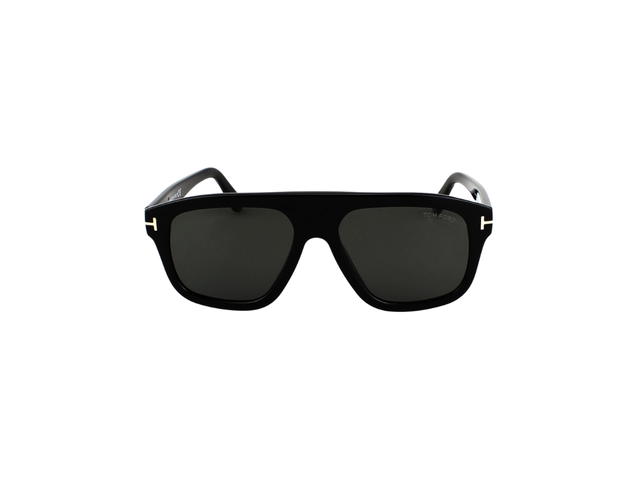 Tom Ford Tom Ford Thor Polarizde Sunglasses In Plastic With Grey Lens Black - view 2
