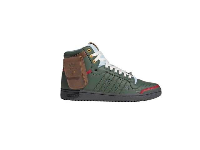 adidas TOP TEN HI STAR WARS BOBA FETT SHOES - view 1