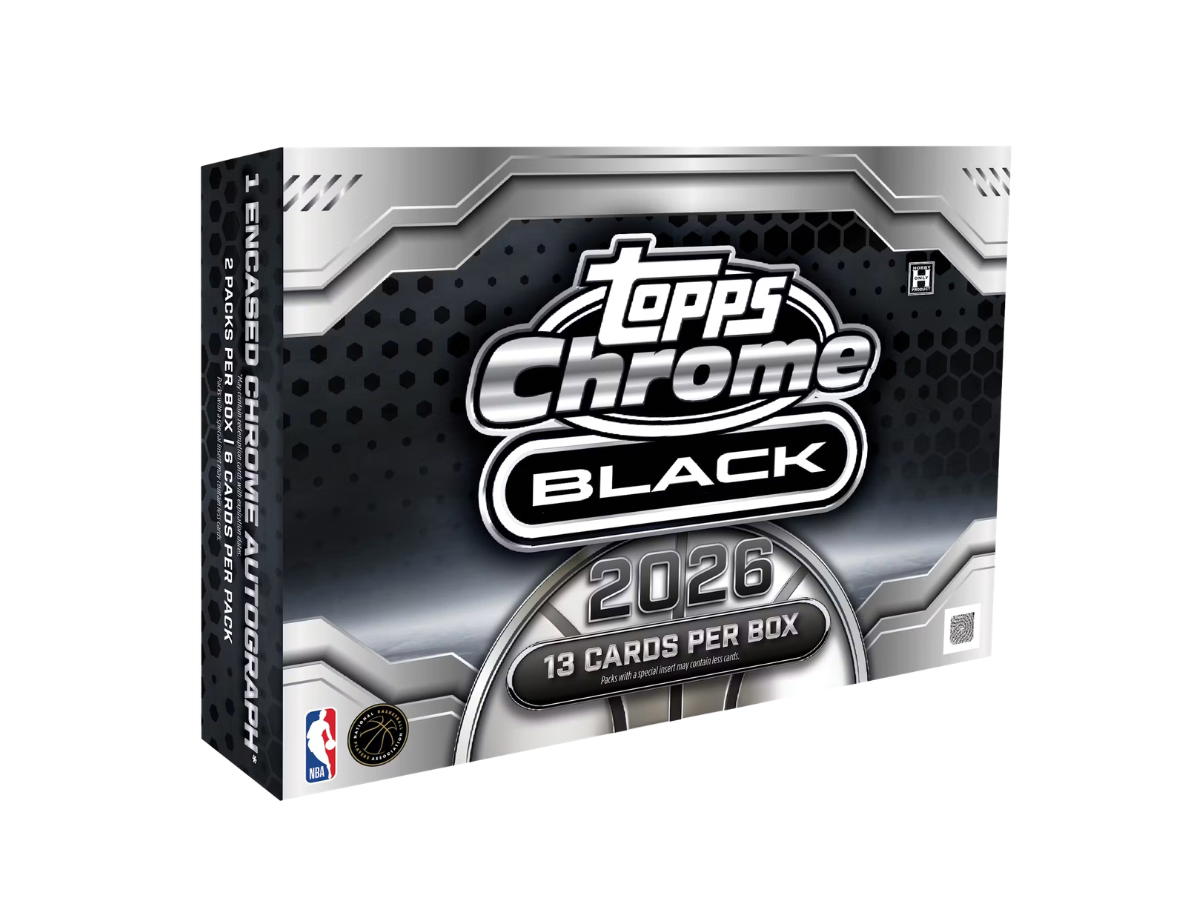 Topps Topps 2025-26 Chrome "Black Basketball" Hobby Box (EN)