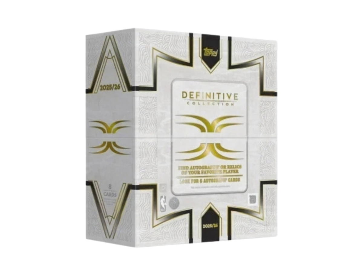 Topps Topps 2025-26 Definitive "Basketball" Hobby Box 2-Box Case (EN)