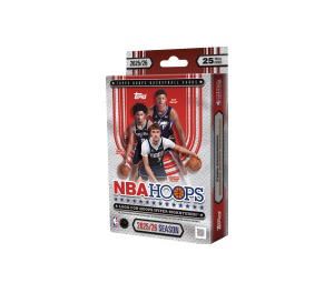 Buy Topps 2025-26 Hoops "Basketball" Hanger Box (EN) at Sasom – Authentic and Ready to Ship