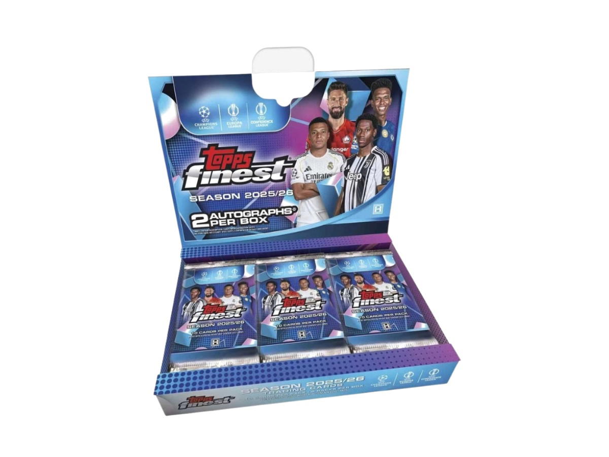 Topps Topps 2025-26 UEFA Club Competitions "Finest Soccer" Hobby Box (EN)