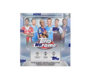 Buy Topps Chrome UEFA Club Competitions Soccer Mega Box at Sasom – Authentic and Ready to Ship