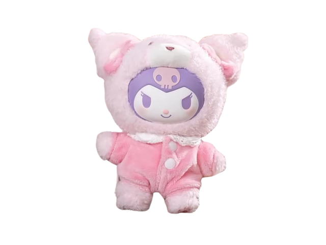 Toptoy (เช็คการ์ด)Toptoy Kuromi Latte Peach Berry Color Variant Plush Hangers - view 1