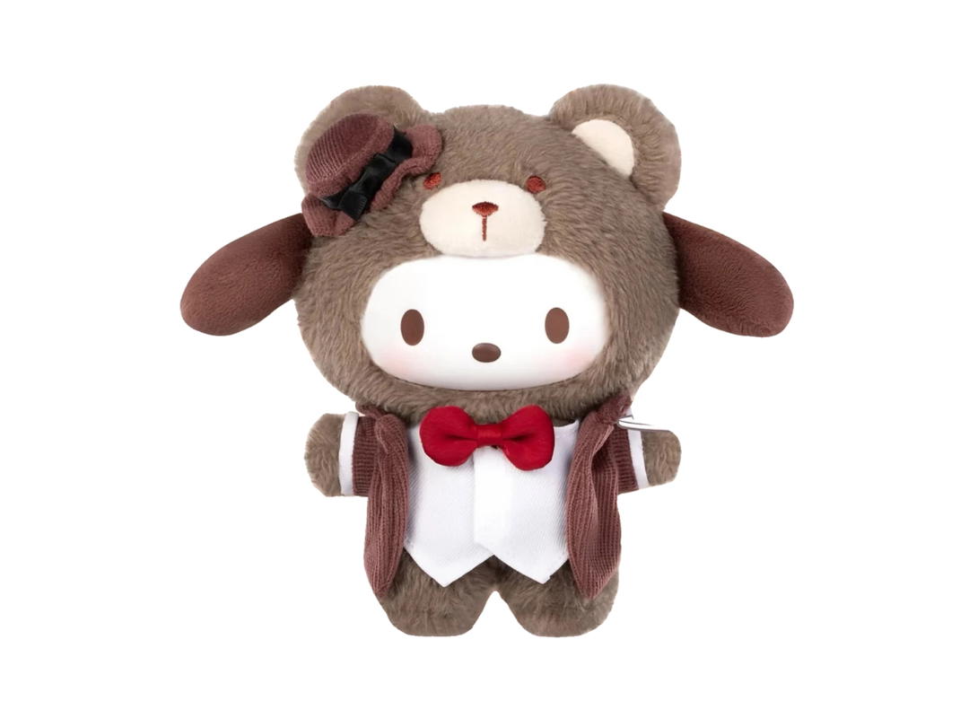 Toptoy (เช็คการ์ด)Toptoy Pochacco (Sanrio Family Afternoon Tea Plush Doll Series Blind Box)