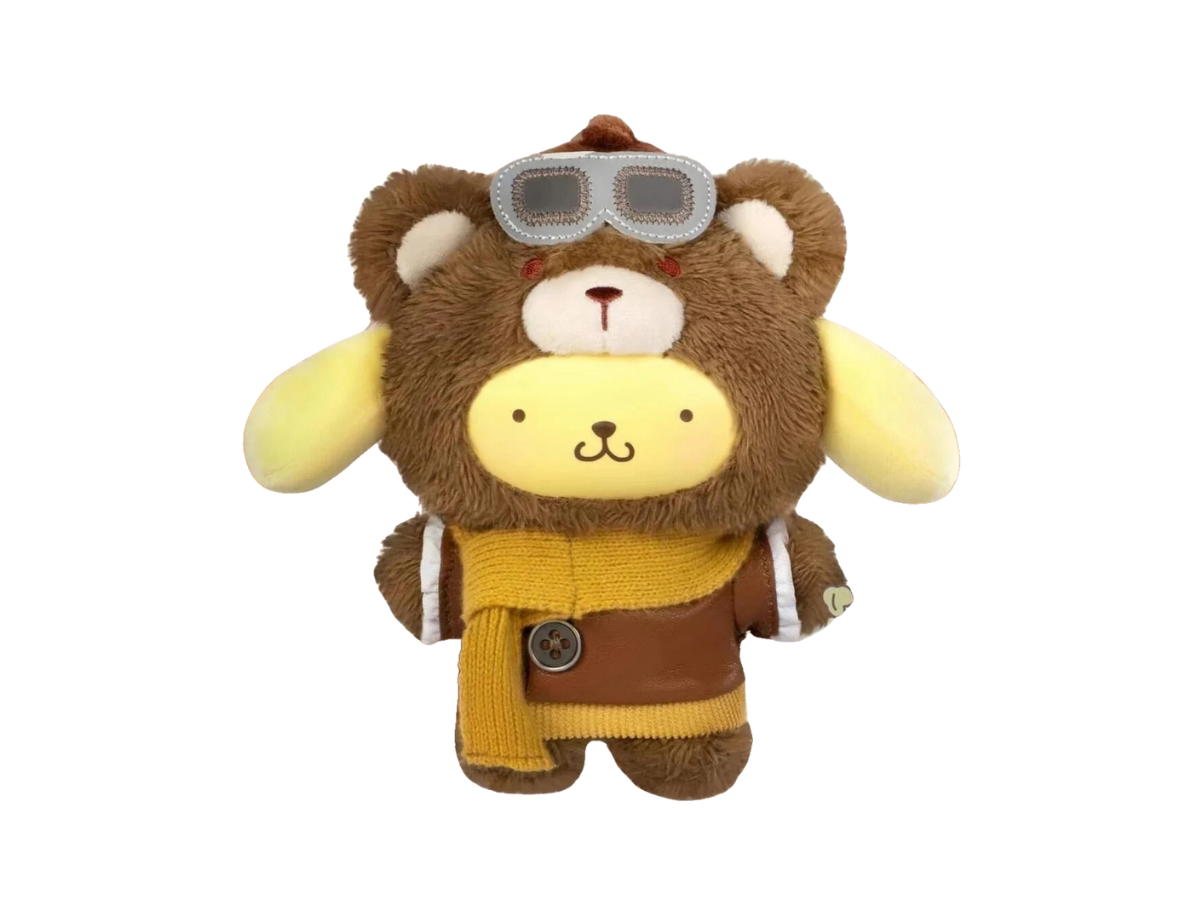 Toptoy (เช็คการ์ด)Toptoy Pompompurin (Sanrio Family Afternoon Tea Plush Doll Series Blind Box)