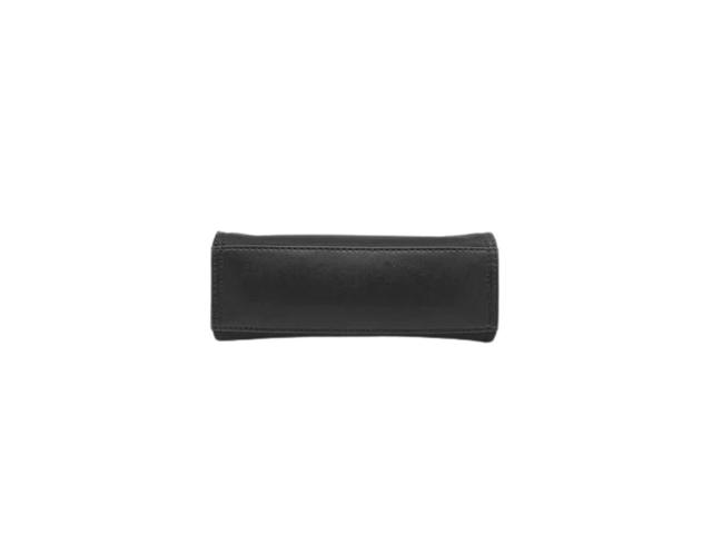 Tory Burch Tory Burch  Ella Mini Tote In Polyester Satin With Top Handles Black - view 4