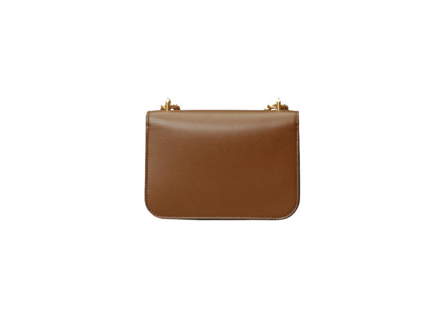 Tory Burch Tory Burch Eleanor Small Bag In Italian Leather With Gold Hardware Moose - view 3