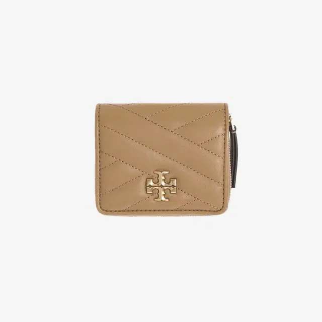 Tory Burch Tory Burch Kira Chevron Bi-Fold Wallet Dusty Almond - view 2