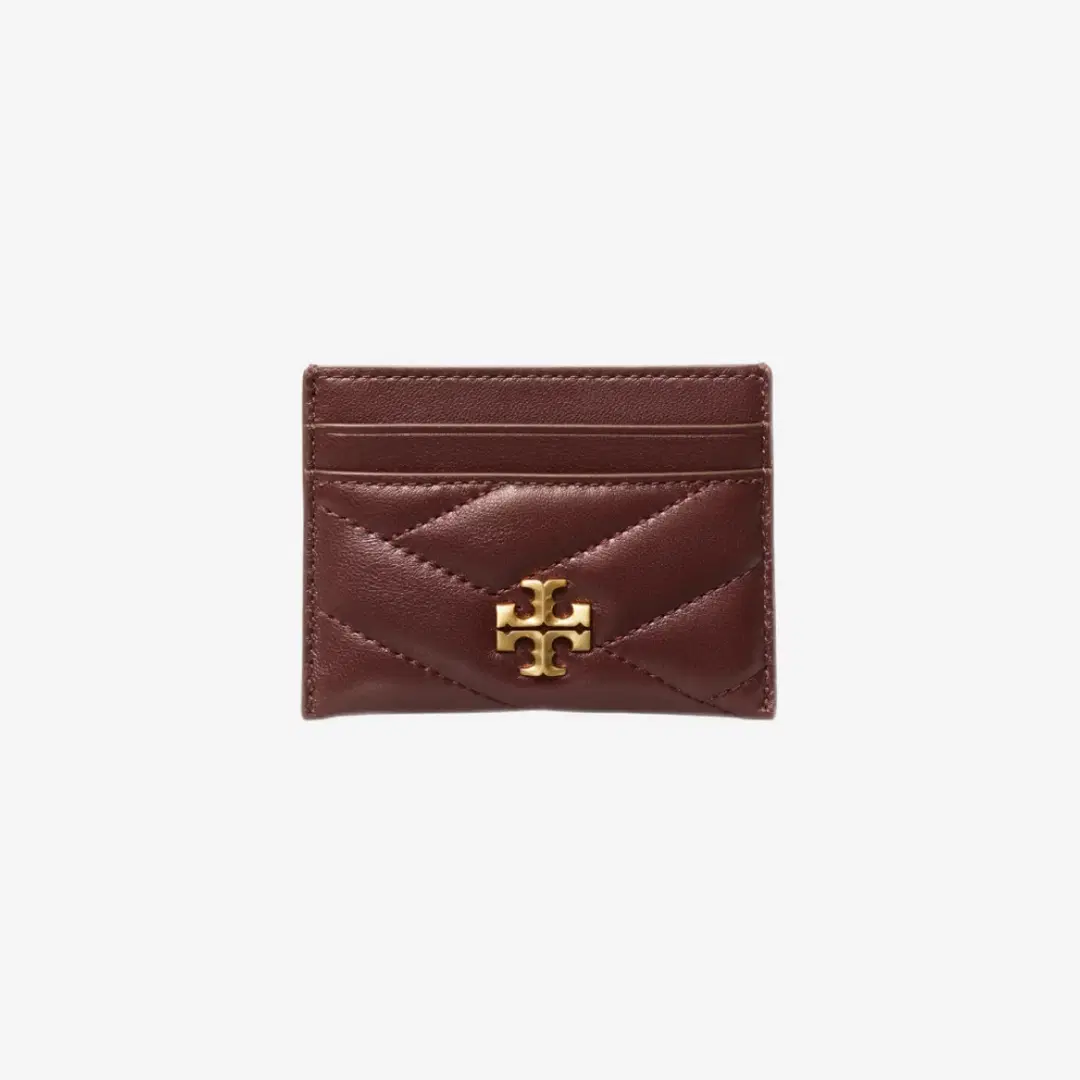 Tory Burch Tory Burch Kira Chevron Card Case Tempranillo