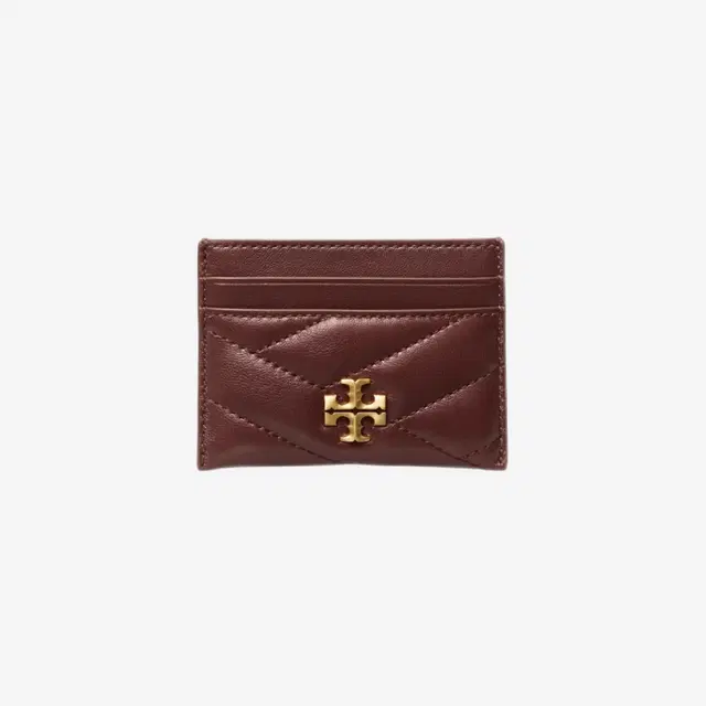 Tory Burch Tory Burch Kira Chevron Card Case Tempranillo - view 1