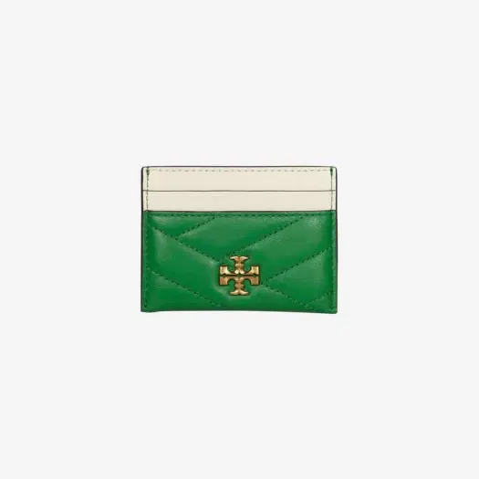 Buy Tory Burch Kira Chevron Pop Edge Card Case Basil Light Cream at Sasom – Authentic and Ready to Ship
