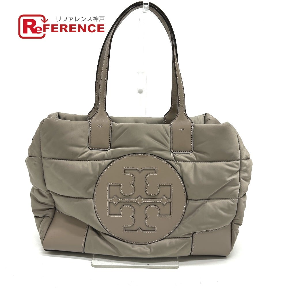 Tory Burch Tory Burch logo Bag Tote Bag Nylon / Leather gray