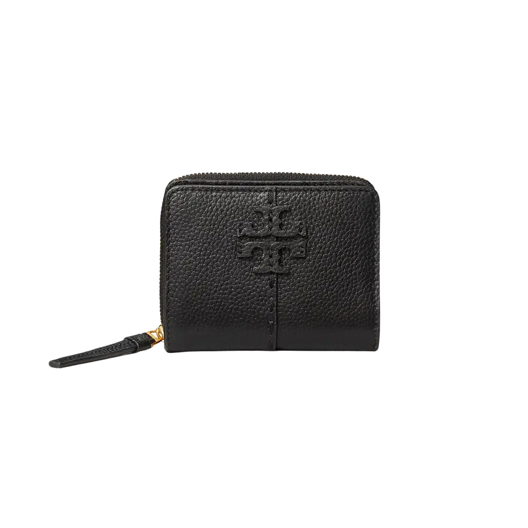 Tory Burch Tory Burch Mcgraw Bi-Fold Wallet Black