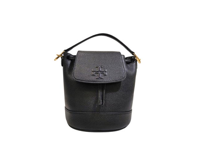 Tory Burch Tory Burch Rucksack 3 Way In Black Leather With Gold Hardware Black - view 1