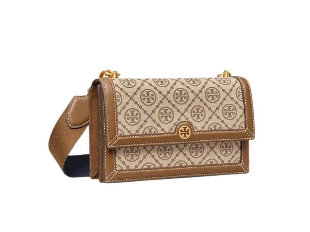 Tory Burch Tory Burch T Monogram Jacquard Mini Shoulder Bag