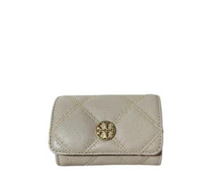 Buy Tory Burch Willa Card Case In Leather With Gold Color Hardware Cream at Sasom – Authentic and Ready to Ship