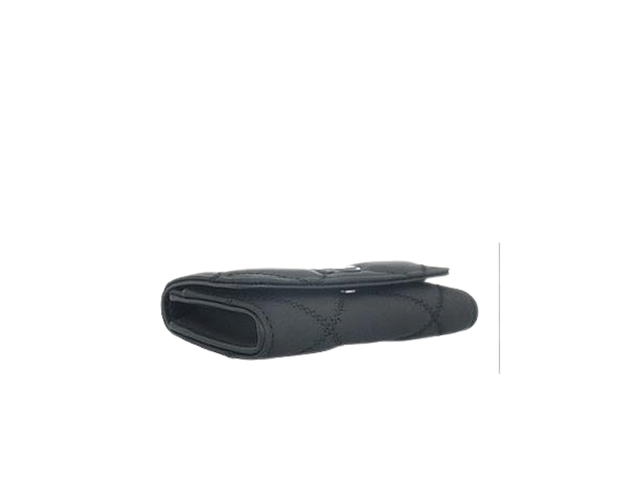 Tory Burch Tory Burch Willa Matte Cardcase In Leather With Black Color Hardware Black - view 3