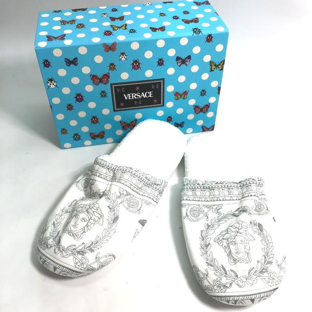 Versace towel I Love Baroque Medusa indoor room shoes shoesslipper - view 3
