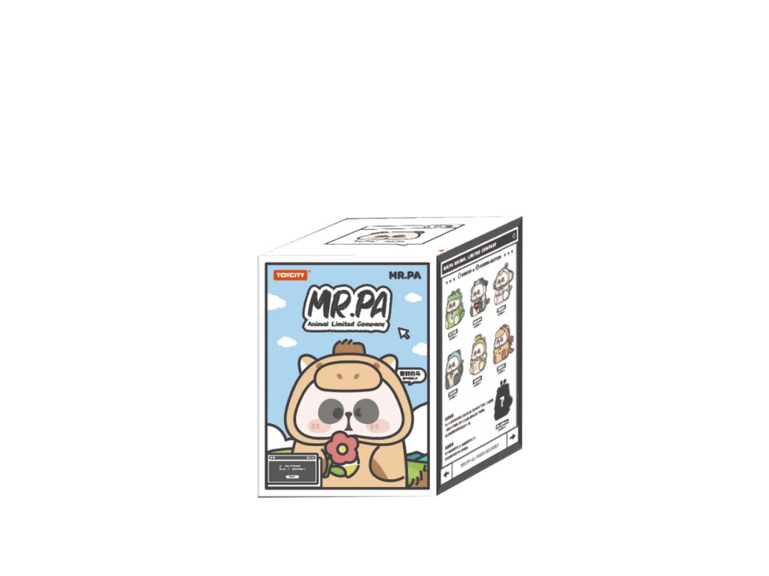 toycity Toy City Mr. Pa Animal Limited Company Series Plush Blind Box Single Box
