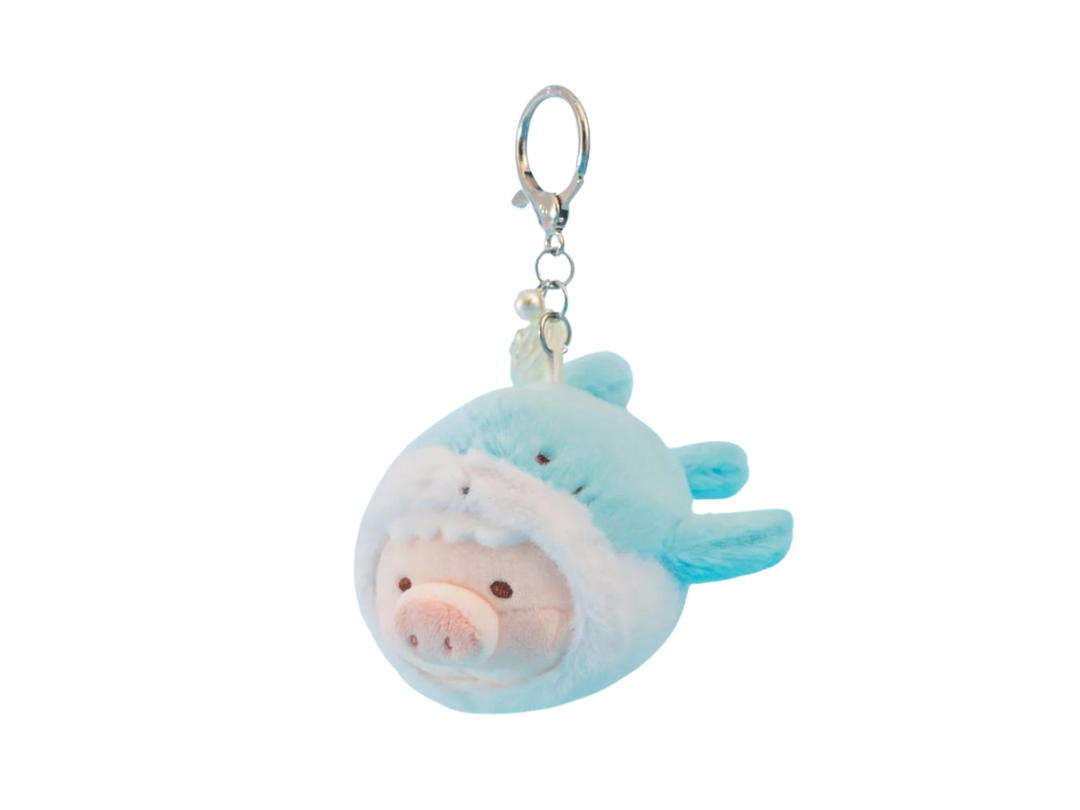 Toyzero Toyzero LuLu the Piggy Ocean LuLu Shark Plush Keychain