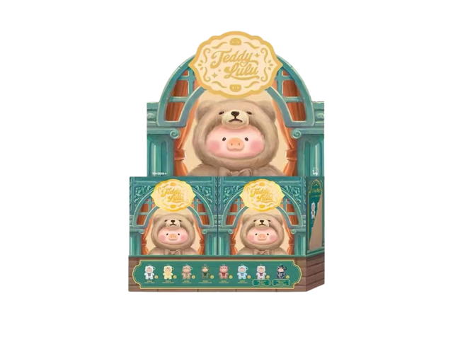 Toyzero Toyzero LuLu The Piggy Vintage Teddy Shop Vinyl Face Series Whole Set - view 1