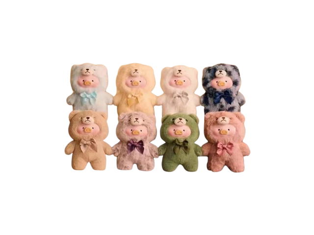 Toyzero Toyzero LuLu The Piggy Vintage Teddy Shop Vinyl Face Series Whole Set - view 2