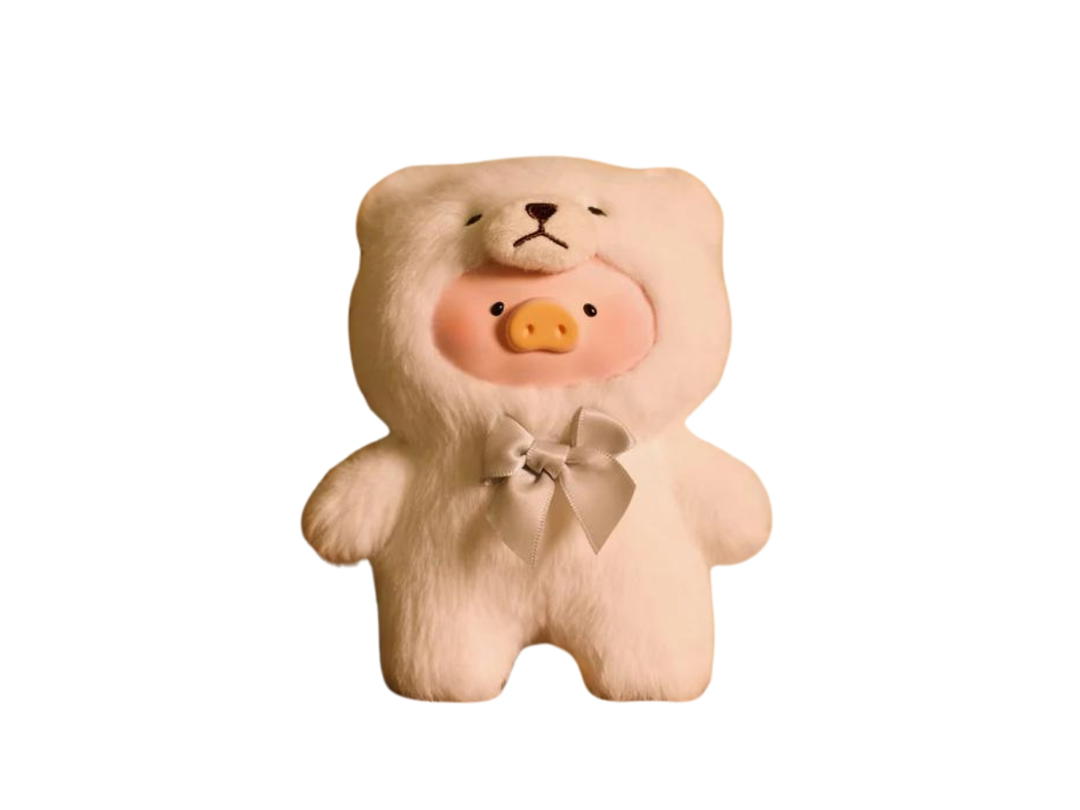 Toyzero (เช็คการ์ด) Toyzero Perfect Teddy (LuLu The Piggy Vintage Teddy Shop Vinyl Face Series)