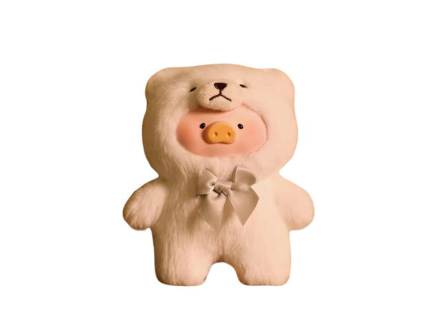 Toyzero (เช็คการ์ด) Toyzero Perfect Teddy (LuLu The Piggy Vintage Teddy Shop Vinyl Face Series) - view 1