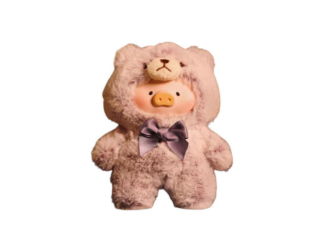 Toyzero (เช็คการ์ด) Toyzero Shy Teddy (LuLu The Piggy Vintage Teddy Shop Vinyl Face Series) Special Secret - view 1