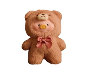 Buy (เช็คการ์ด) Toyzero Tender Teddy (LuLu The Piggy Vintage Teddy Shop Vinyl Face Series) at Sasom – Authentic and Ready to Ship