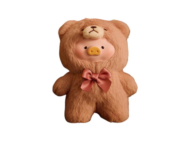 Toyzero (เช็คการ์ด) Toyzero Tender Teddy (LuLu The Piggy Vintage Teddy Shop Vinyl Face Series) - view 1
