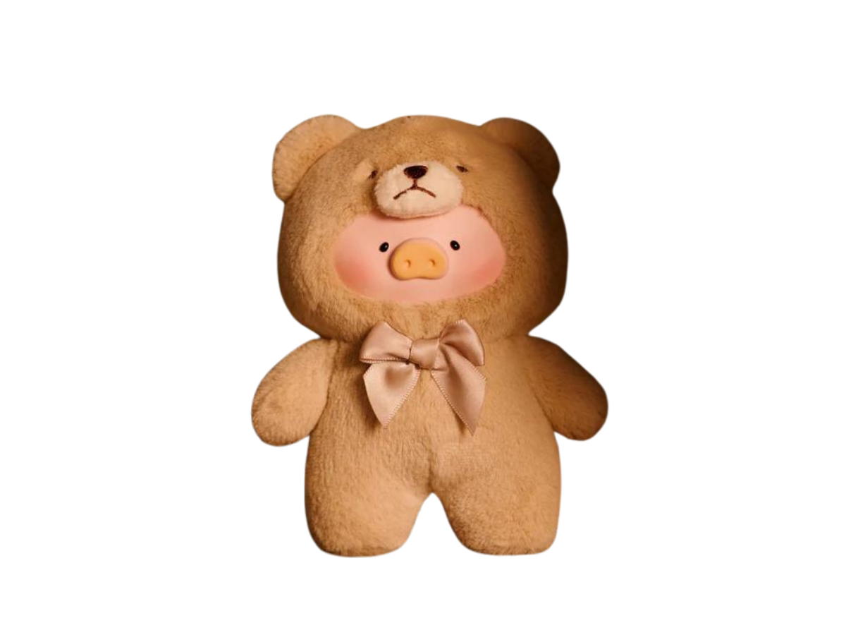 Toyzero (เช็คการ์ด) Toyzero Witty Teddy (LuLu The Piggy Vintage Teddy Shop Vinyl Face Series)