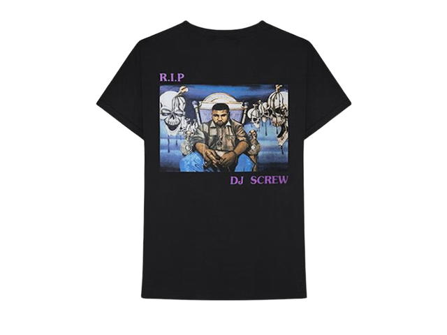 Travis Scott Travis Scott Astroworld RIP DJ Screw Tee Black - view 2