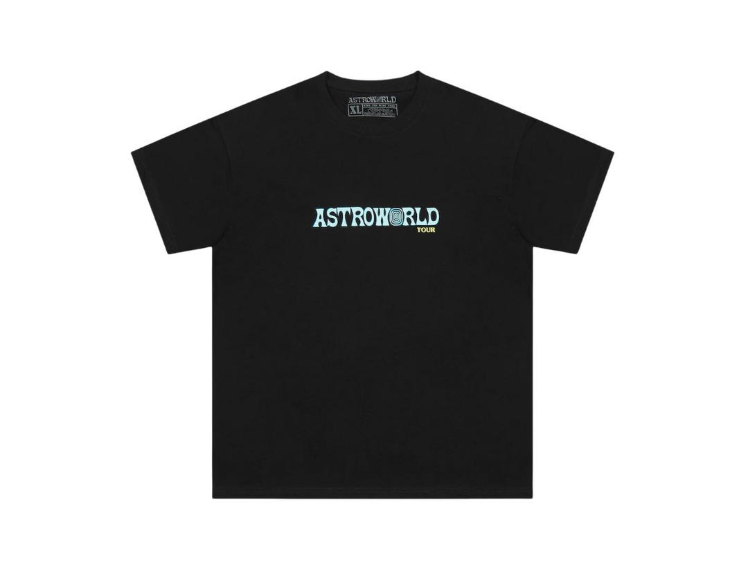 Travis Scott Travis Scott AstroWorld T-Shirt Black