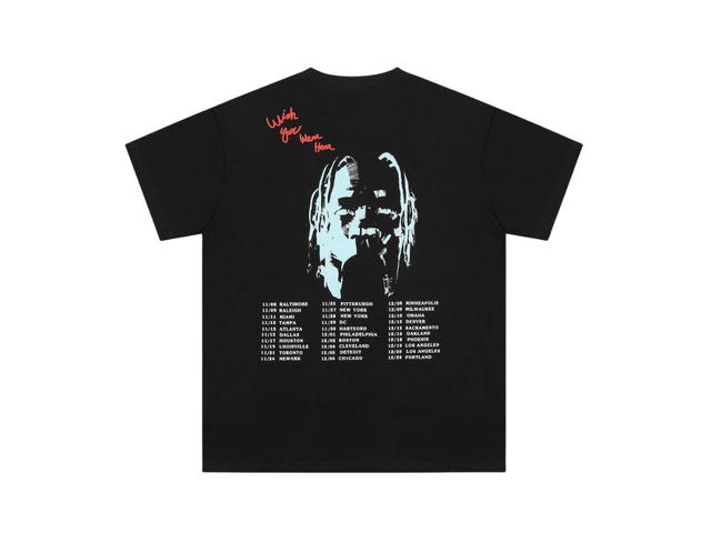 Travis Scott Travis Scott AstroWorld T-Shirt Black - view 2