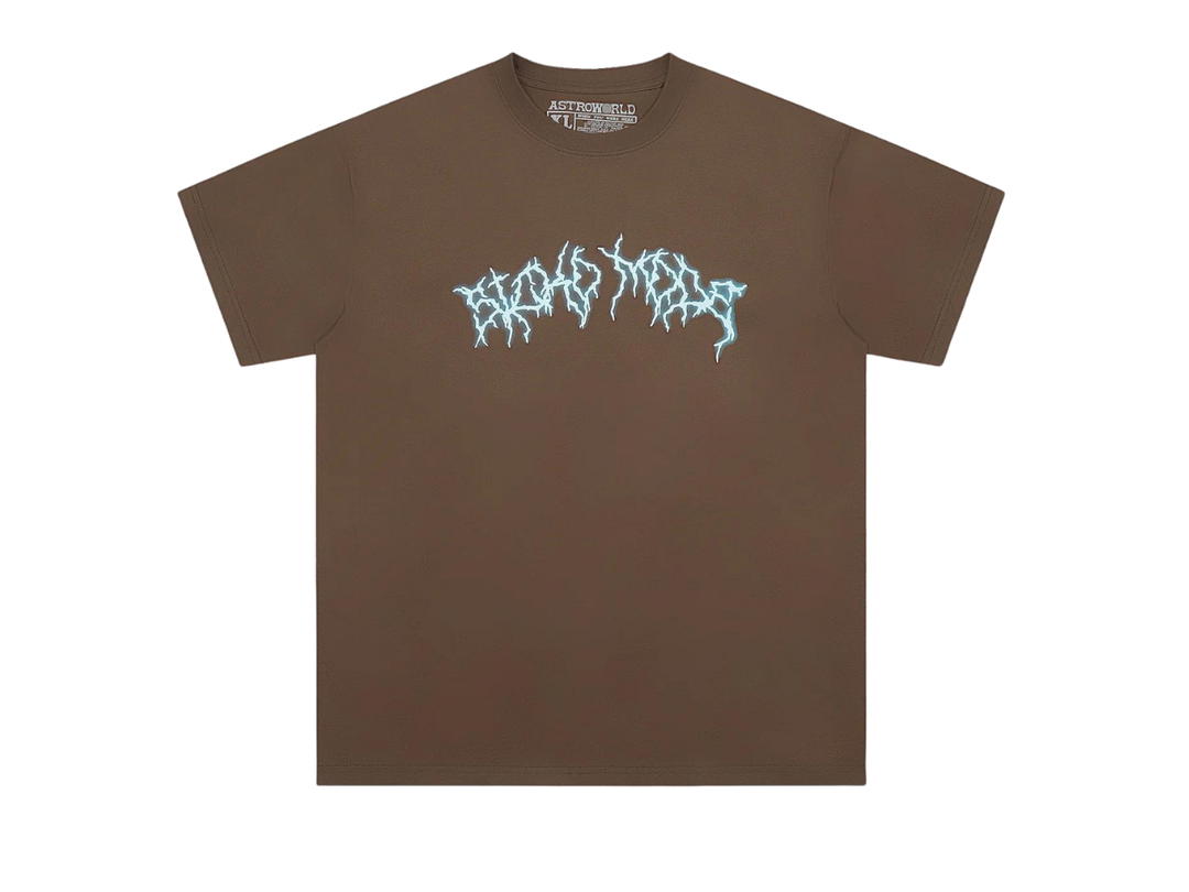 Travis Scott Travis Scott AstroWorld T-Shirt Brown