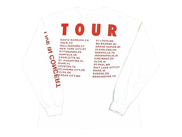 Travis Scott Travis Scott Birds Eye View Tour Long Sleeve Tee Shirt - view 2