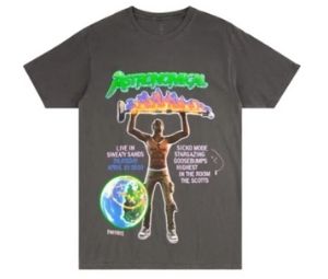 Buy Travis Scott Bling-print cotton T-shirt at Sasom – Authentic and Ready to Ship
