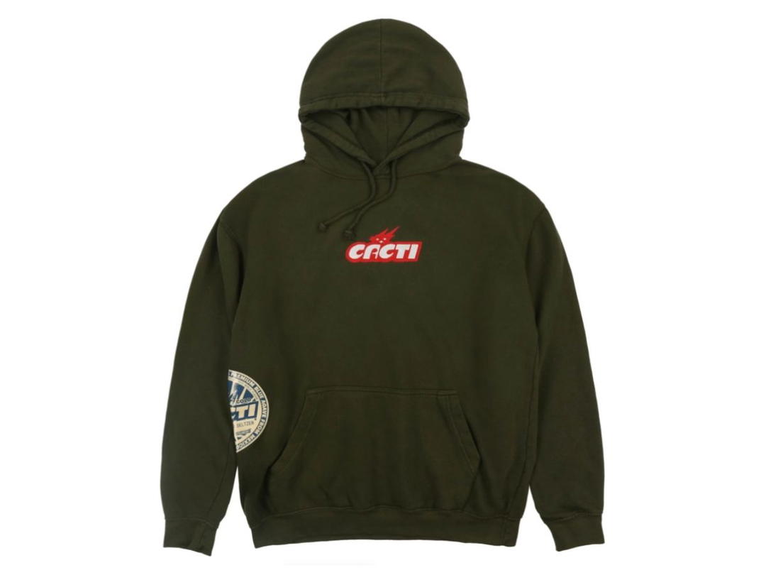 Travis Scott Travis Scott Cacti Mono Seal Hoodie Green