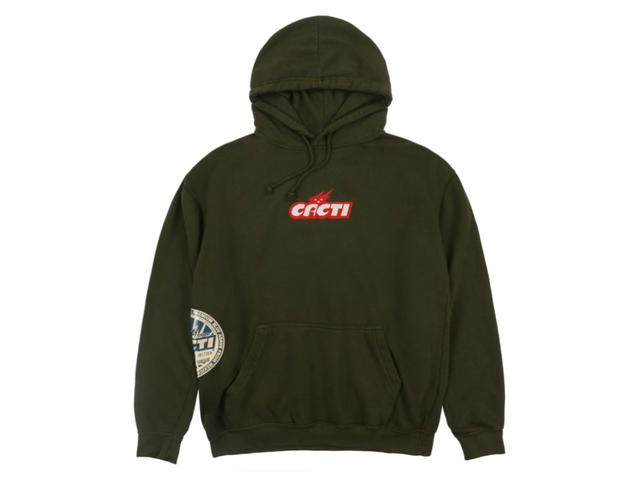 Travis Scott Travis Scott Cacti Mono Seal Hoodie Green - view 1