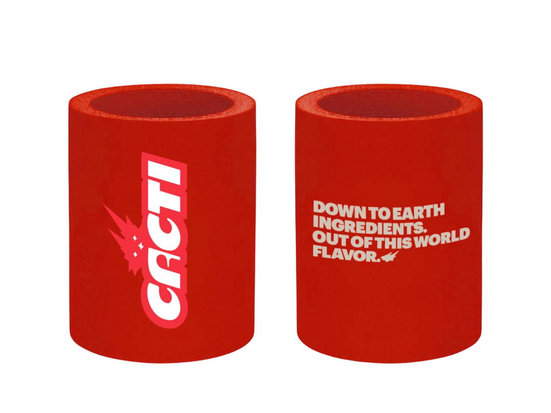 Travis Scott Travis Scott Cacti Seal Rubber Koozie Red