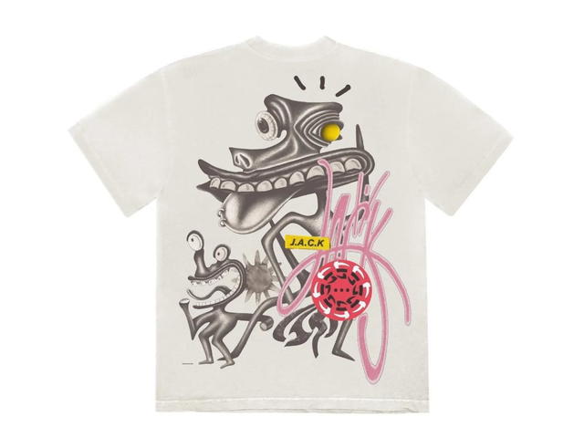 Travis Scott Travis Scott Cactus Jack Artifacts T-Shirt White - view 2