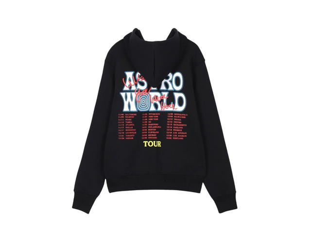 Travis Scott Travis Scott Cactus Jack AstroWorld Tour Hoodie Black - view 2