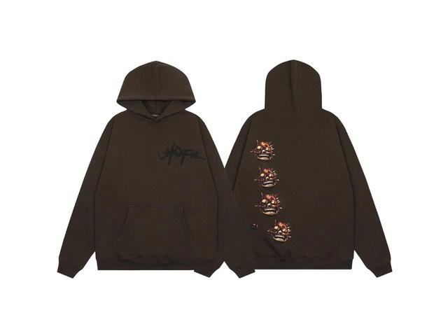 Travis Scott Travis Scott Cactus Jack Evil Utopia Hoodie Brown - view 3