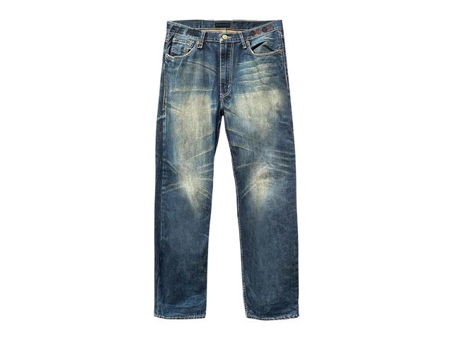 Travis Scott Travis Scott Cactus Jack For Fragment From Our Minds Denim Pant Washed Blue - view 1