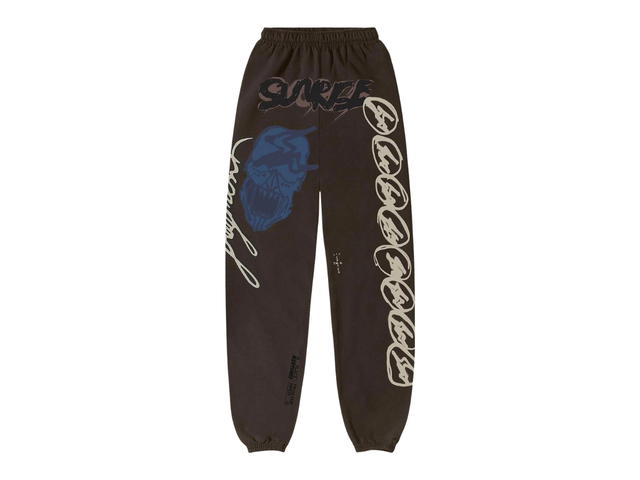 Travis Scott Travis Scott Cactus Jack For Fragment Sunrise Sweatpants Washed Black - view 1