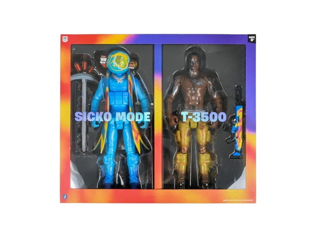 Travis Scott Travis Scott Cactus Jack Fortnite 12" Action Figure Duo Set - view 1